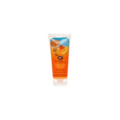 Гель для душа Cricket Rock Sunshine серии Caribbean Cocktail с киви, орхидеей и дыней от Boots 200 мл / Boots Caribbean Cocktail Cricket Rock Sunshine Body Wash 200 ml