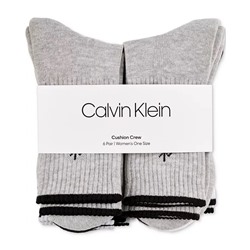 Calvin Klein Women's 6-Pk. Performance Crew Socks