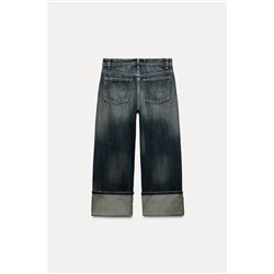 TRF STRAIGHT-LEG MID-RISE JEANS