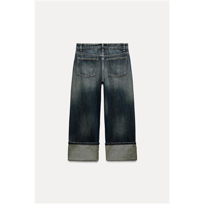 TRF STRAIGHT-LEG MID-RISE JEANS