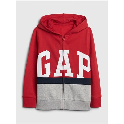 Kids Gap Logo Colorblock Hoodie Sweatshirt