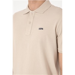 Erkek Regular Fit Polo Yaka Taş Basic Tişört