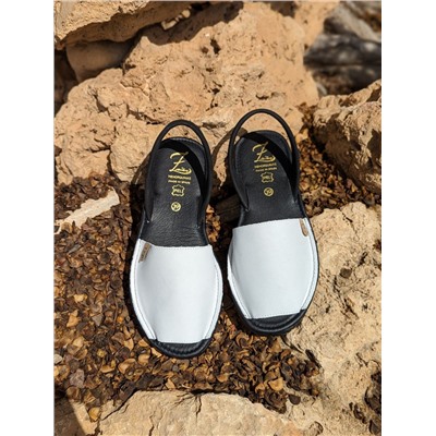 AB.ZAPATOS · 503-8 · NOB · blanco-negro+Pelle Ab.Zapatos VIGA (1170)