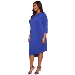 Plus Size 3/4 Asymmetrical Shift