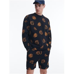Bedrucktes Sweatshirt