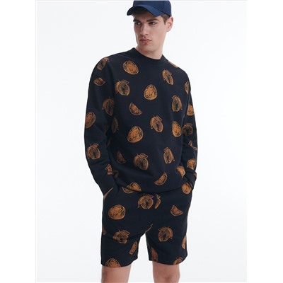 Bedrucktes Sweatshirt