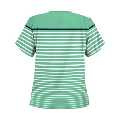 UA Sassy Stripes Amazon Scrub Top
