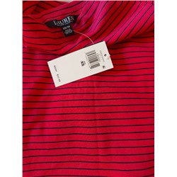 Striped Cotton-Blend Boatneck Top XS (42)