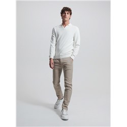 Schlichte Chinohose