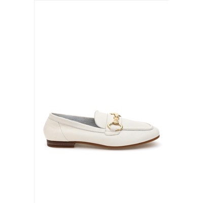 Kadın Krem Loafer