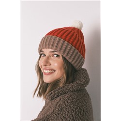 Gorro tipo beanie rojo