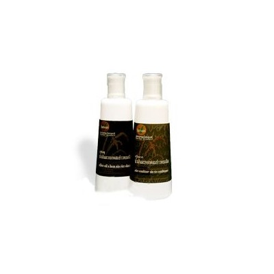 Натуральный шампунь BAIVAN(Байван) ОЛИВКОВОЕ МАСЛО Olive Oil and Hom Nin Rice Shampoo из Тайланда 300 мл