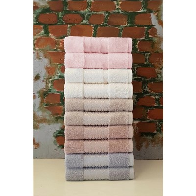 Özdilek Elissa Havlu 10 Adet - Krem-pembe-taş-gri-bej PRA-1680440-9235