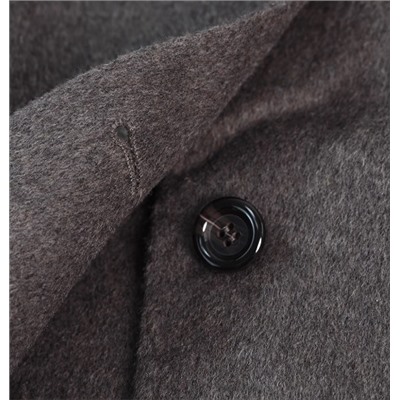 Элегантное двубортное шерстяное пальто средней длины с V-образным вырезом Massim*o Dutti ОРИГИНАЛ!