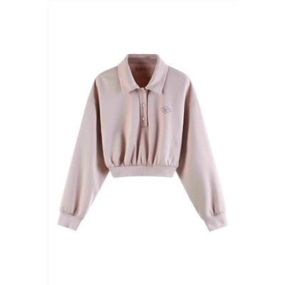 Sudadera Caqui