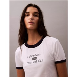 Logo Graphic Cropped Classic T-Shirt