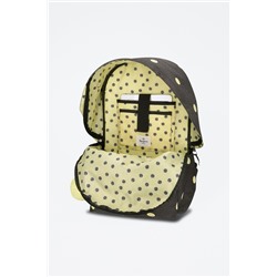 Mochila para ordenador portátil Leire Gris y amarillo