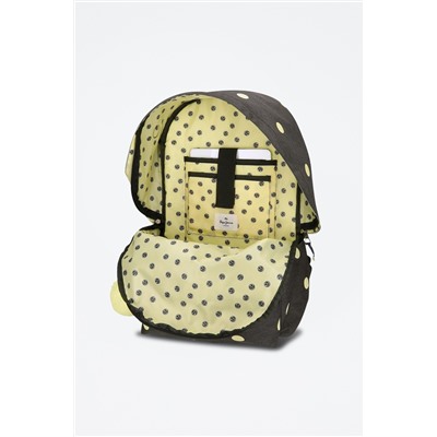 Mochila para ordenador portátil Leire Gris y amarillo