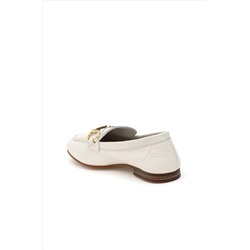 Kadın Krem Loafer