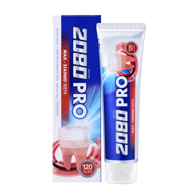 [DENTAL CLINIC 2080] Зубная паста МАКСИМАЛЬНАЯ ЗАЩИТА Pro Max, 125 гр