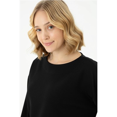Kadın Siyah Sweatshirt