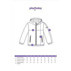 Плащ PLAYTODAY, 1088683