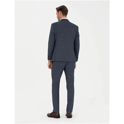 Lacivert Slim Fit Takım Elbise