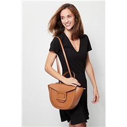 Bolso de piel Votti Camel