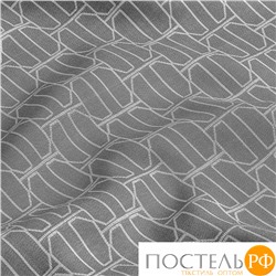 TOGAS Наволочка ПАРТИ темн. сер без борд. 50x70-1, 1 пр, эвк. вол