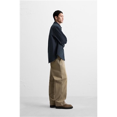 CAMISA TWILL BORDADO