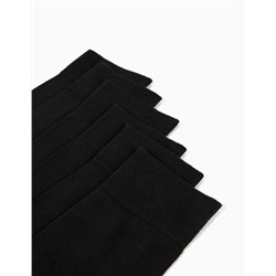 3 Pairs of Mountain Socks Pack, Men, Black
