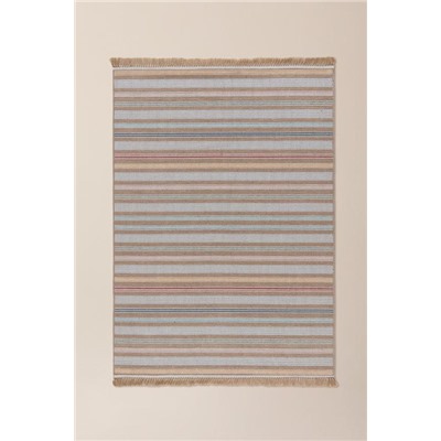 Laila Halı- Bej/Mavi- 155x220 cm