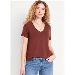 Luxe V-Neck T-Shirt