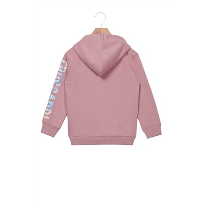 Sudadera con capucha Calpa Rosa