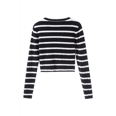 Jersey de lana y cachemir Negro