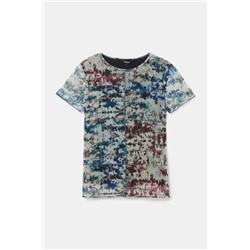Camiseta slim tul
