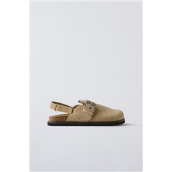 LEATHER CLOGS