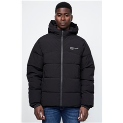 Anorak con capucha Negro