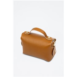 Bandolera de piel Arzano - Marrón