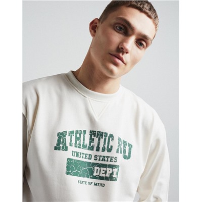 Sweatshirt, Men, White