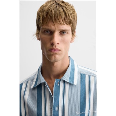 CAMISA ESTRUCTURA RAYAS