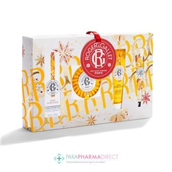 Roger & Gallet - Coffret Noël Bienfaisant Bois d'Orange (Eau Parfumée 30ml + Savon 100g + Lait Corps 50ml + Crème Mains 30ml)