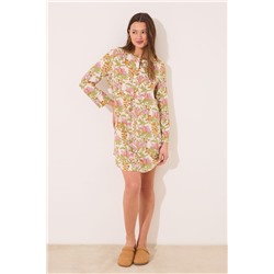 Camisola viscosa estampado flores
