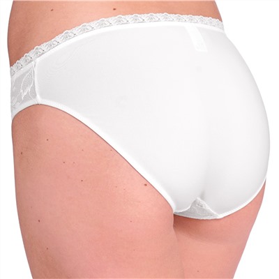 2 Damen Slips mit floraler Spitze