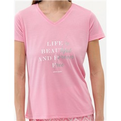 Pembe Pijama Takımı