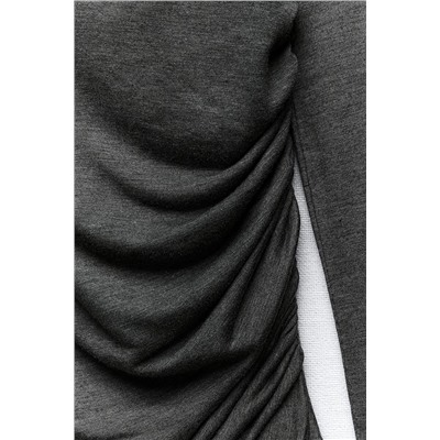 T-SHIRT WITH SIDE GATHERING