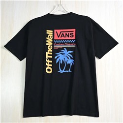 Свободная повседневная хлопковая футболка VAN*S ОРИГИНАЛ!