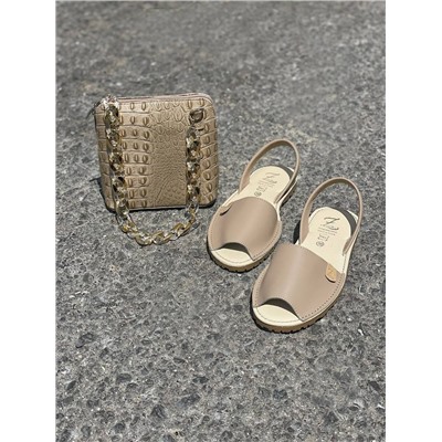 AB.ZAPATOS · 320-8 PC · taupe+Pelle 306 CADENA COCO (300) АКЦИЯ