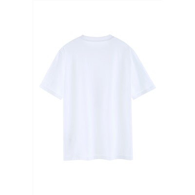 Camiseta Blanco y rosa