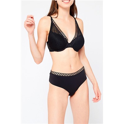 Sujetador con relleno In Love Negro
